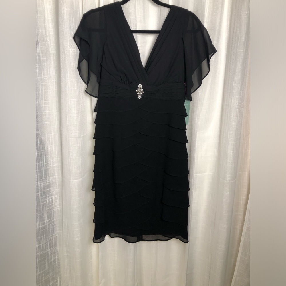 Scarlett Nite Black Dress NWT SIZE 6 - Picture 6 of 15